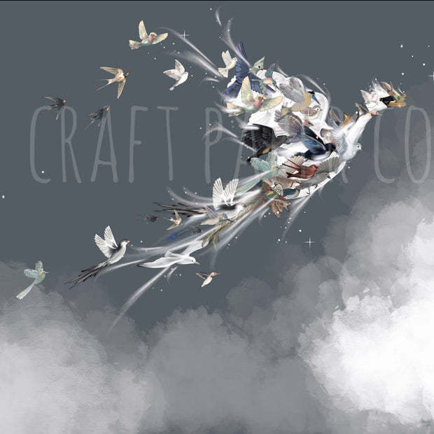 Anka Kuşu Duvar Kağıdı — detay görünümü | Craft Paper Co