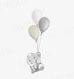 Balon Tutan Yavru Fil Bebek Odası Duvar Sticker — El çizimi çocuk odası duvar sticker | Craft Paper Co