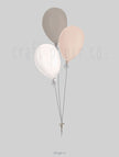 Balonlar Çocuk Odası Posteri — detay görünümü 4 | Craft Paper Co