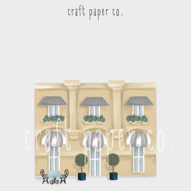 Bıdık Oteli Çocuk Odası Duvar Sticker — detay görünümü | Craft Paper Co