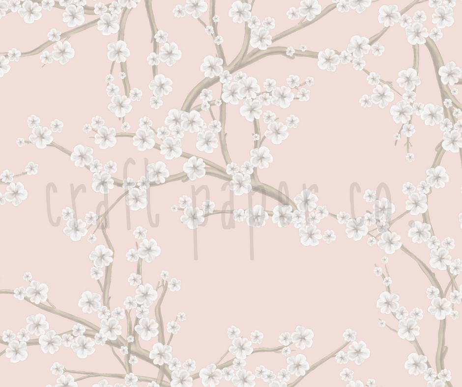 Blossom Duvar Kağıdı — detay görünümü | Craft Paper Co