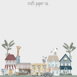 Craft Paper Co. Sokağı Seti Duvar Sticker — detay görünümü 2 | Craft Paper Co