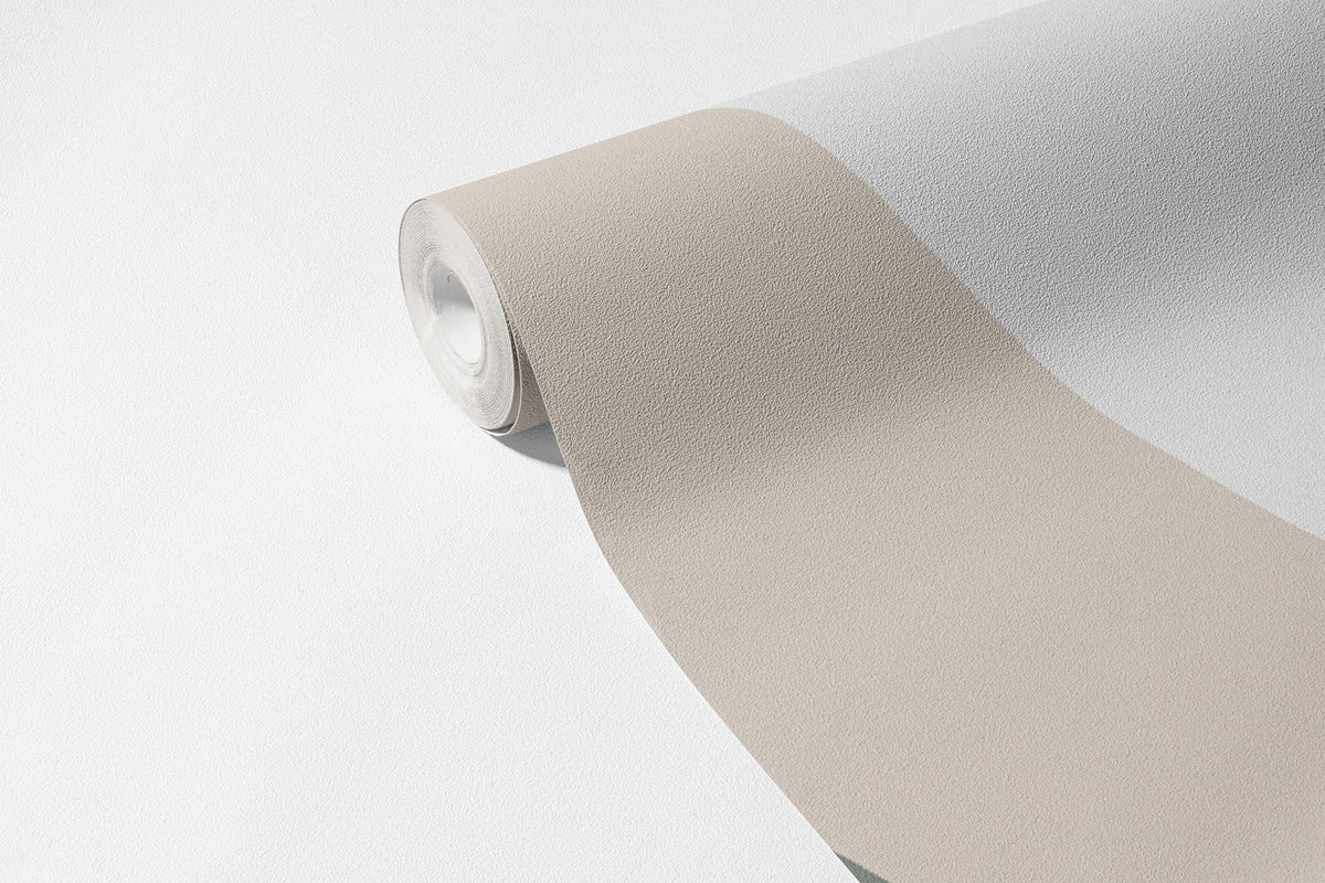 Dağlar Yeşil Duvar Kağıdı; 94 cm non-woven kağıt rulosunda desen ve doku görünümü | Craft Paper Co