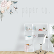Floral Çocuk Odası Duvar Sticker — El çizimi çocuk odası duvar sticker | Craft Paper Co
