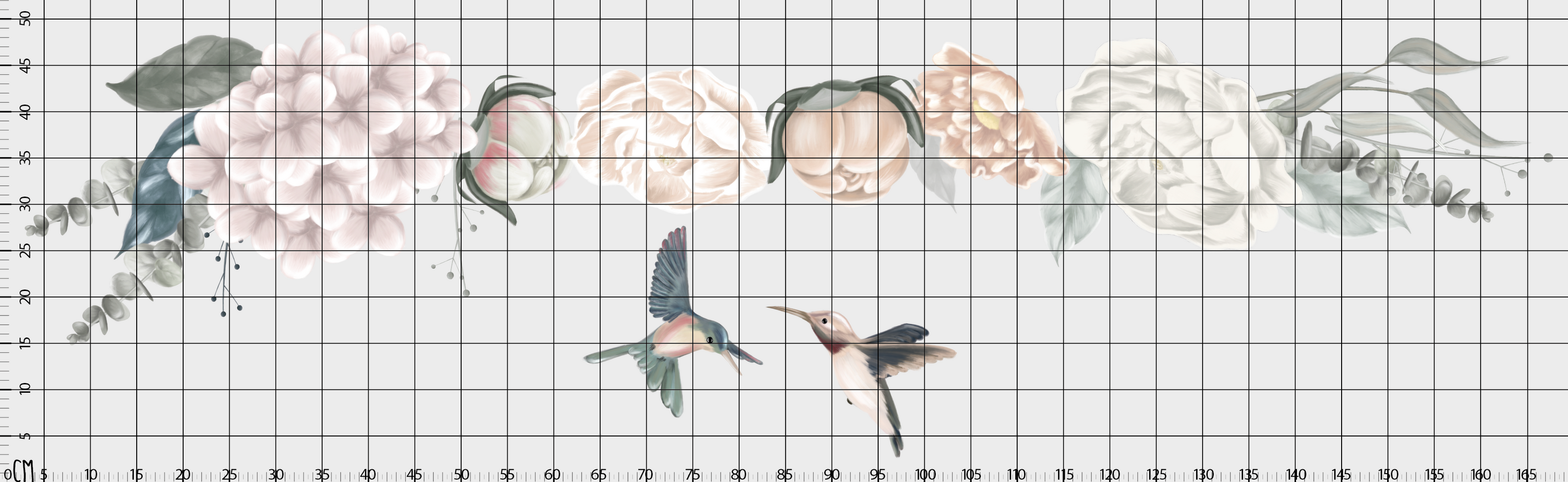 Floral Çocuk Odası Duvar Sticker — detay görünümü 4 | Craft Paper Co