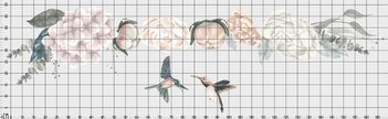 Floral Çocuk Odası Duvar Sticker — detay görünümü 4 | Craft Paper Co