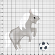 Futbolcu At Erkek Çocuk Odası Duvar Sticker — detay görünümü | Craft Paper Co