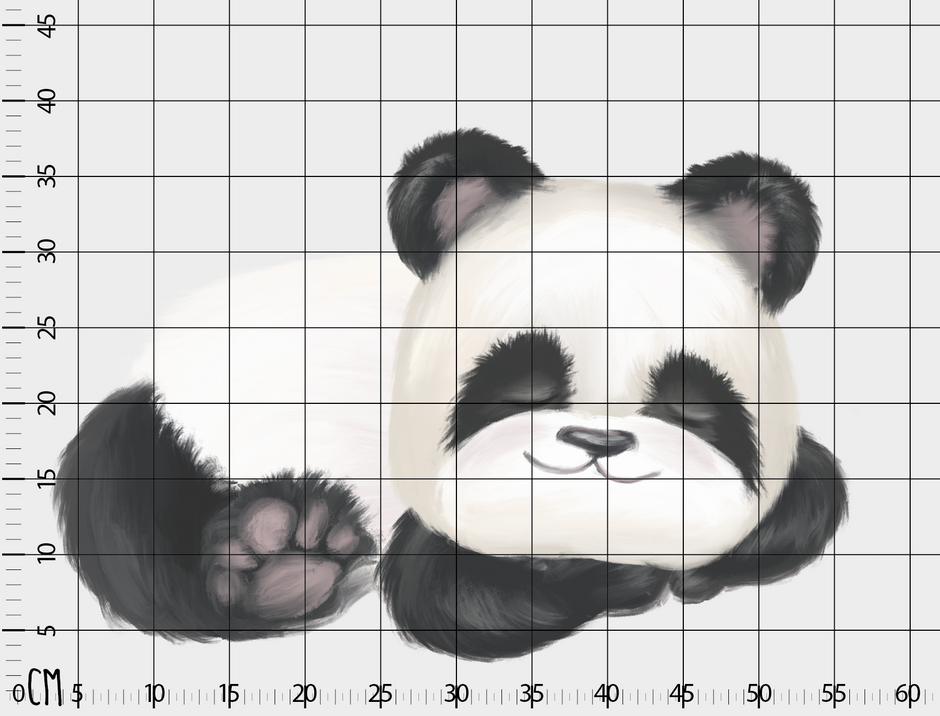 Hayalperest Panda Çocuk Odası Duvar Sticker — detay görünümü | Craft Paper Co