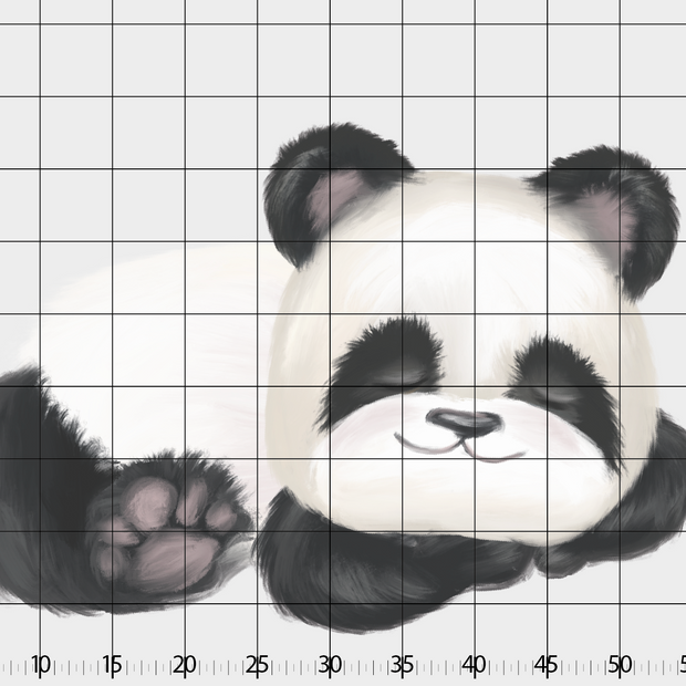 Hayalperest Panda Çocuk Odası Duvar Sticker — detay görünümü | Craft Paper Co