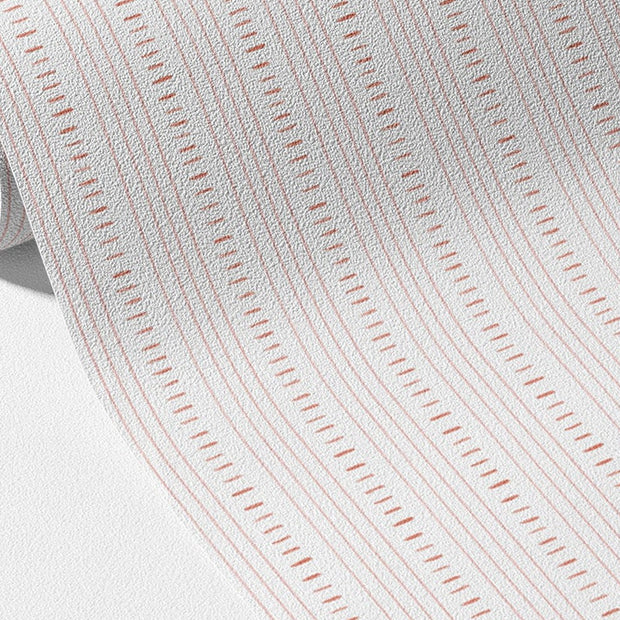 Linen Stitch Wallpaper Mural – Nursery