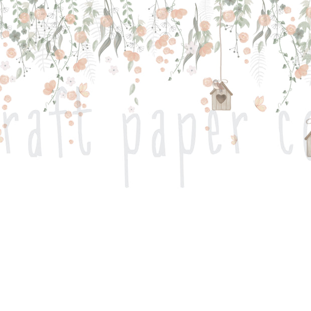 Kuş Yuvası Duvar Kağıdı — detay görünümü | Craft Paper Co