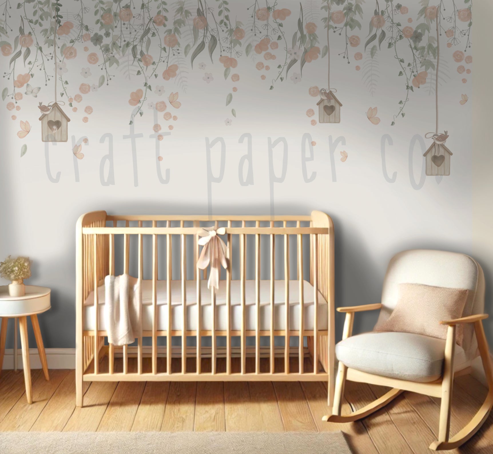 Kuş Yuvası Duvar Kağıdı — detay görünümü 2 | Craft Paper Co