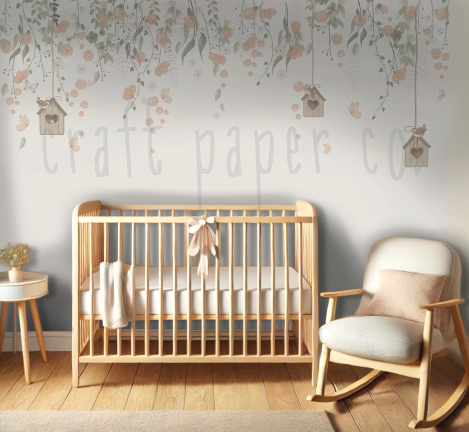 Kuş Yuvası Duvar Kağıdı — detay görünümü 2 | Craft Paper Co