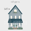 Mavi Arabalı Kedinin Evi Erkek Çocuk Odası Duvar Sticker — detay görünümü 2 | Craft Paper Co