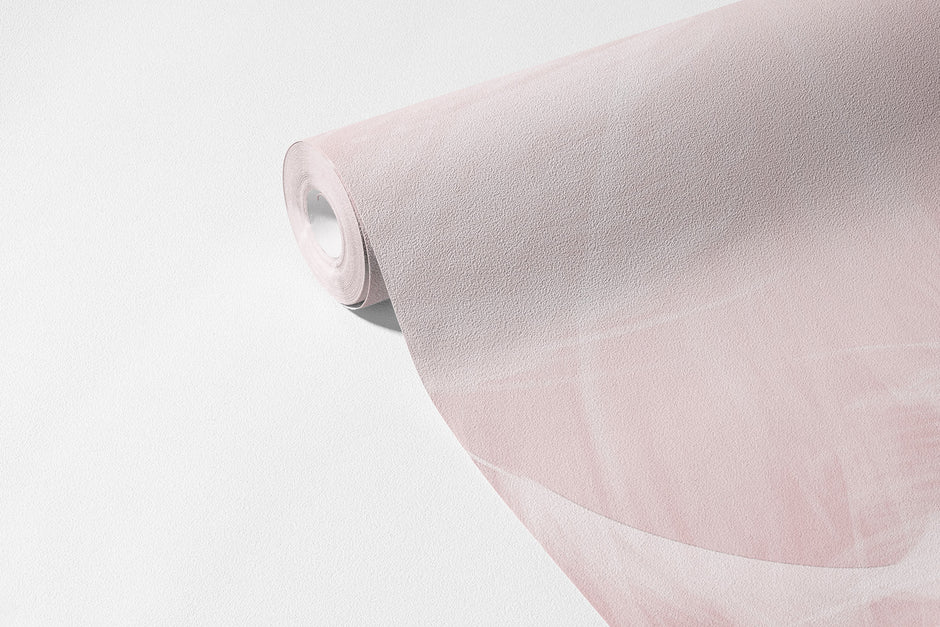 Melek Kanadı Tüyleri Pinky Pinky Duvar Kağıdı; 94 cm non-woven kağıt rulosunda desen ve doku görünümü | Craft Paper Co