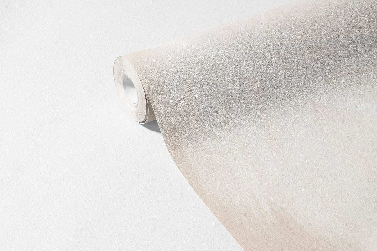 Melek Kanadı Tüyleri Pudra Duvar Kağıdı; rulo yakın çekim, krem tonlu tüylerin yumuşak dokusu | Craft Paper Co