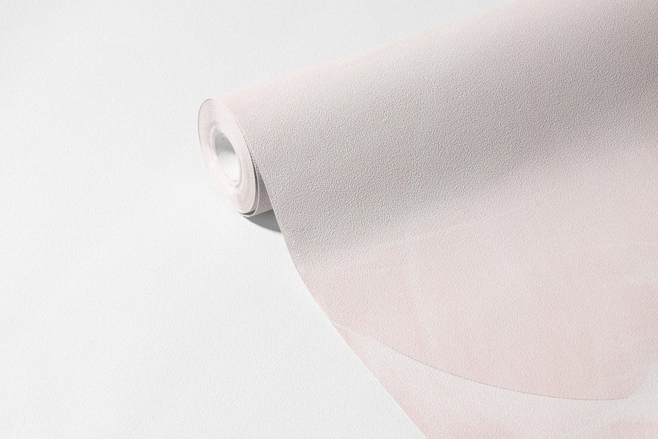 Melek Kanadı Tüyleri Vanilla Pink Duvar Kağıdı; 94 cm non-woven kağıt rulosunda desen ve doku görünümü | Craft Paper Co