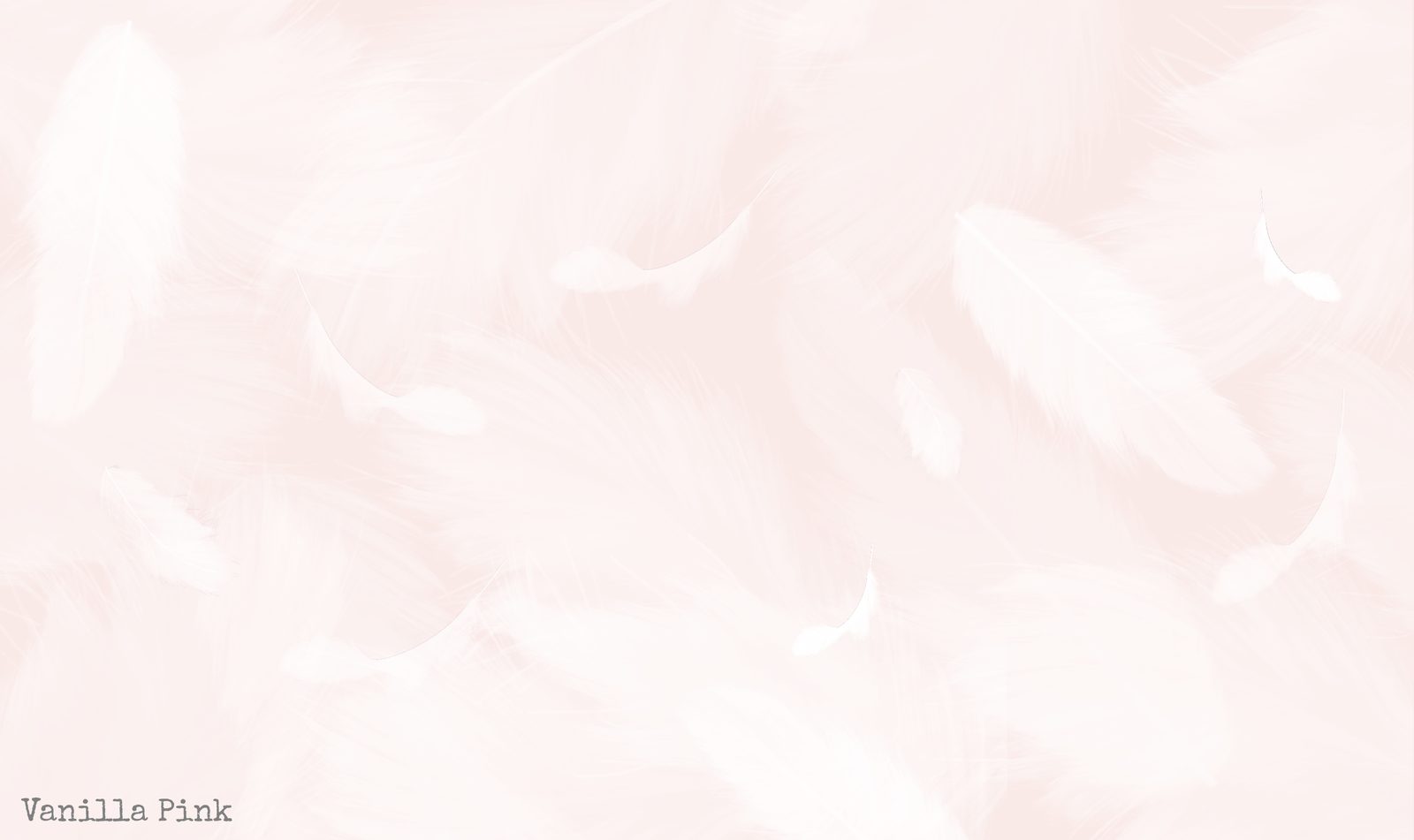 Melek Kanadı Tüyleri Duvar Kağıdı — Vanilla Pink renk seçeneği, el çizimi tüy deseni, bebek ve çocuk odası | Craft Paper Co
