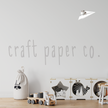 Miki Kağıt Uçakta Çocuk Odası Duvar Sticker — detay görünümü | Craft Paper Co
