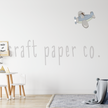Miki Pilot Çocuk Odası Duvar Sticker — detay görünümü | Craft Paper Co
