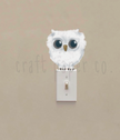Minik Baykuş Ailesi Çocuk Odası Duvar Sticker — detay görünümü 3 | Craft Paper Co