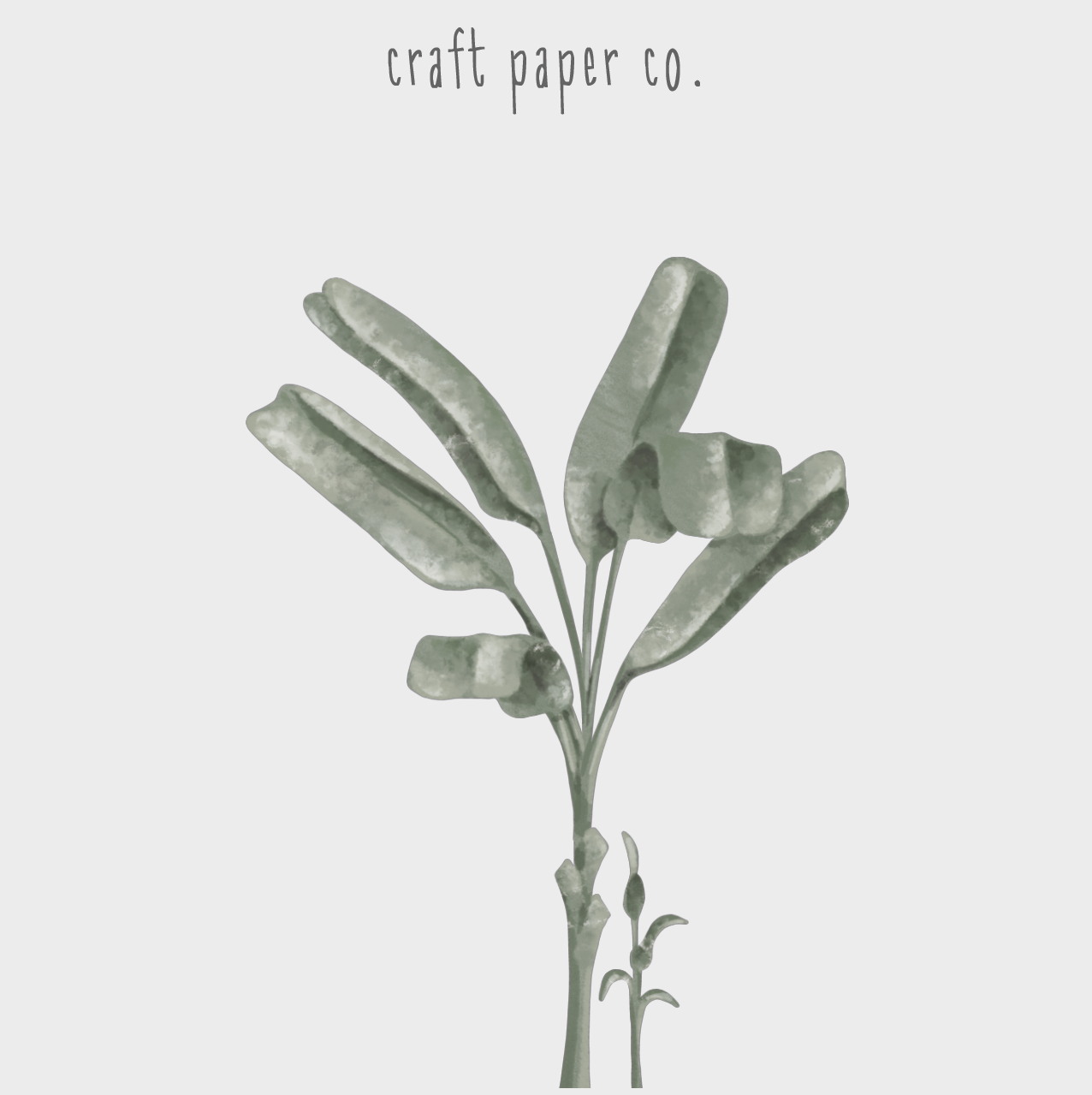 Muz Ağacı Yaprakları Çocuk Odası Duvar Sticker — detay görünümü | Craft Paper Co