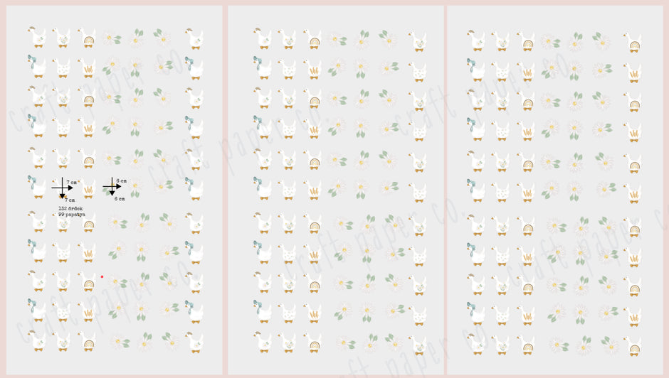 Ördekli Çocuk Odası Duvar Sticker — detay görünümü 3 | Craft Paper Co