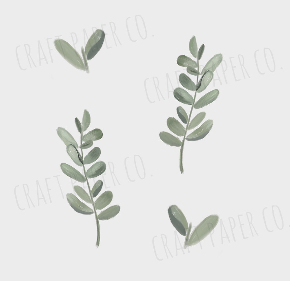 Pastoral Mini Sticker Seti Çocuk Odası Duvar Sticker — El çizimi çocuk odası duvar sticker | Craft Paper Co