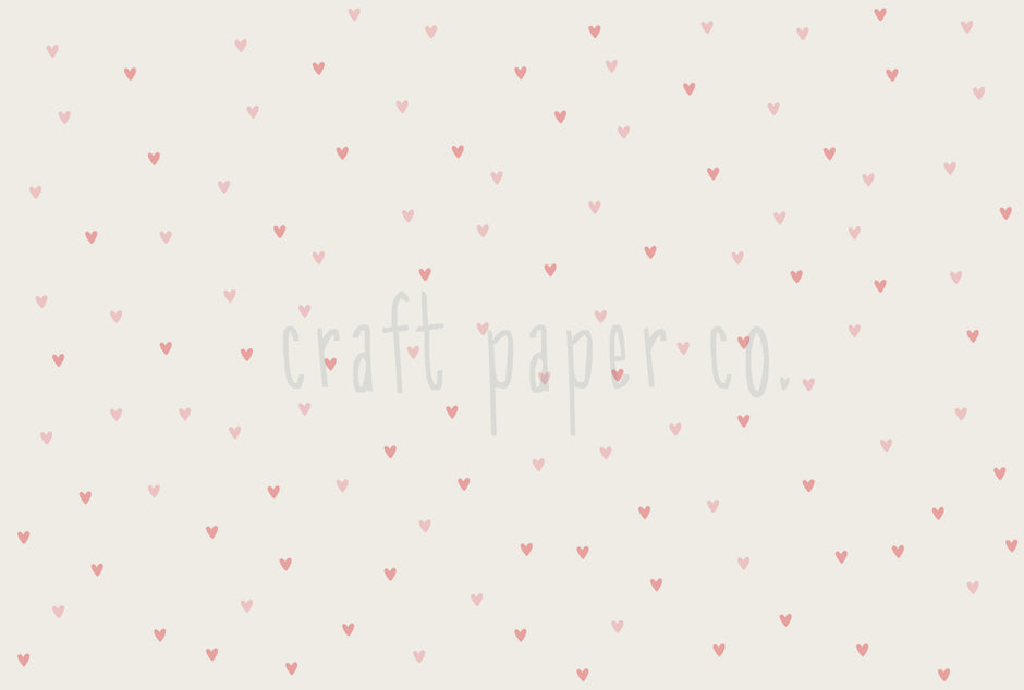 Pembe Kalpler Çocuk Odası Duvar Sticker — detay görünümü 5 | Craft Paper Co