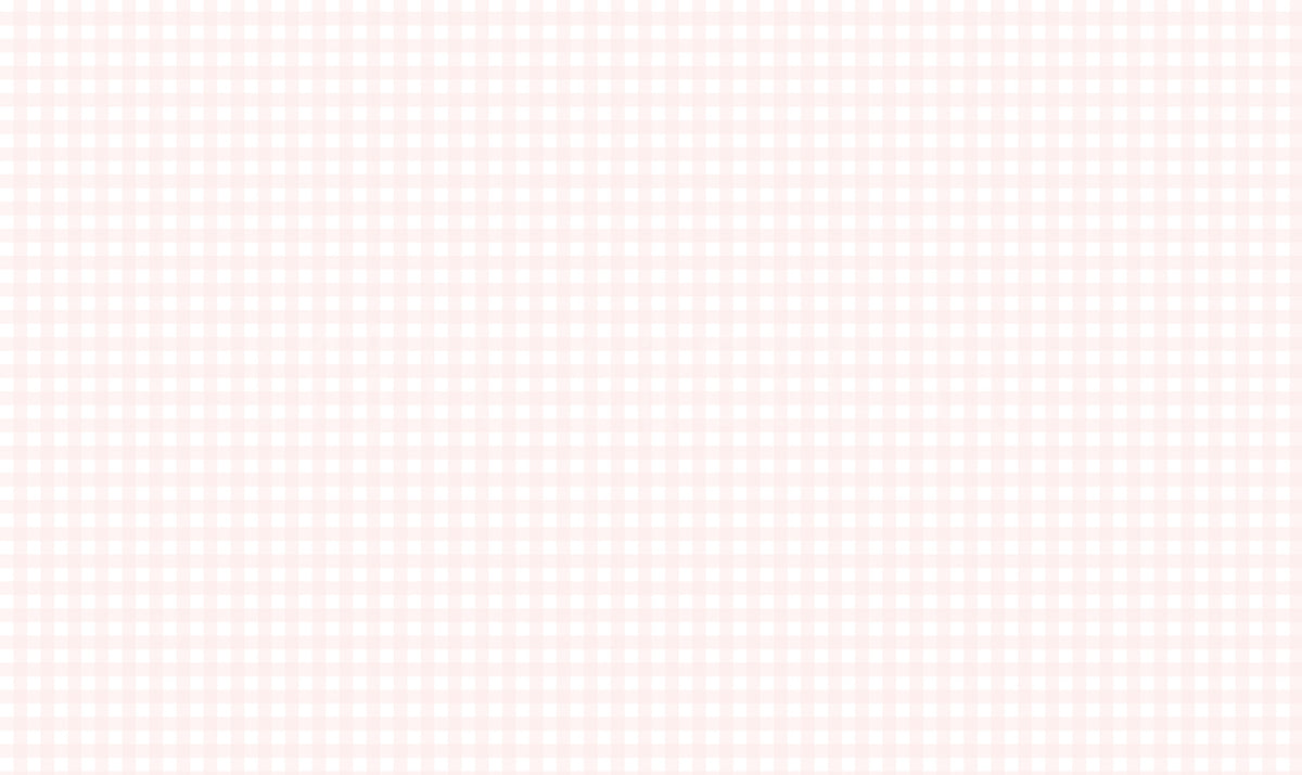 Pembe Pötikare Duvar Kağıdı; kırık beyaz zeminde pudra pembe karelerin filigranlı düz görünümü | Craft Paper Co