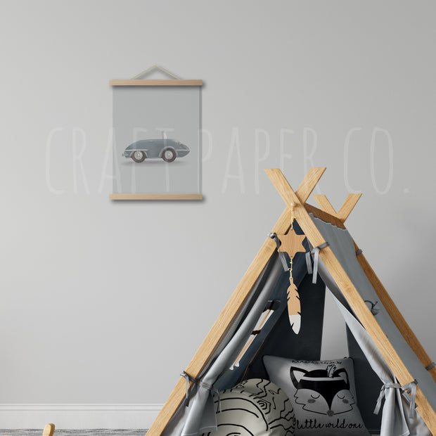 Rolls Royce Çocuk Odası Posteri — El çizimi çocuk odası posteri | Craft Paper Co