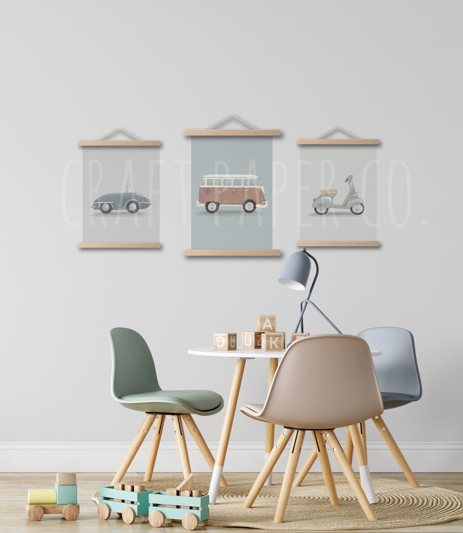 Rolls Royce Çocuk Odası Posteri — detay görünümü 3 | Craft Paper Co
