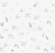 Suluboya Bohem Çiçekler Çocuk Odası Duvar Sticker — El çizimi çocuk odası duvar sticker | Craft Paper Co