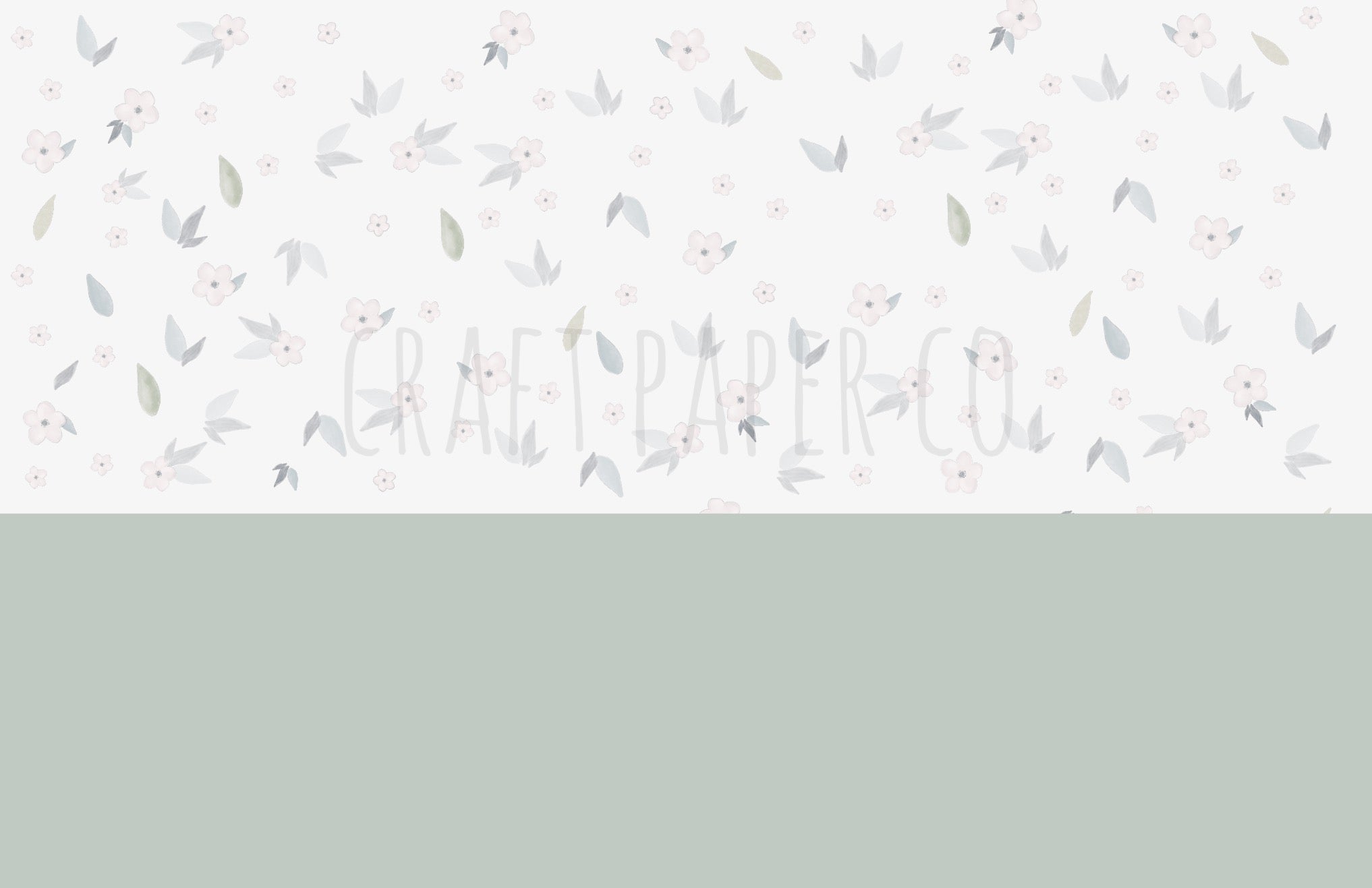 Suluboya Bohem Çiçekler Çocuk Odası Duvar Sticker — detay görünümü 4 | Craft Paper Co
