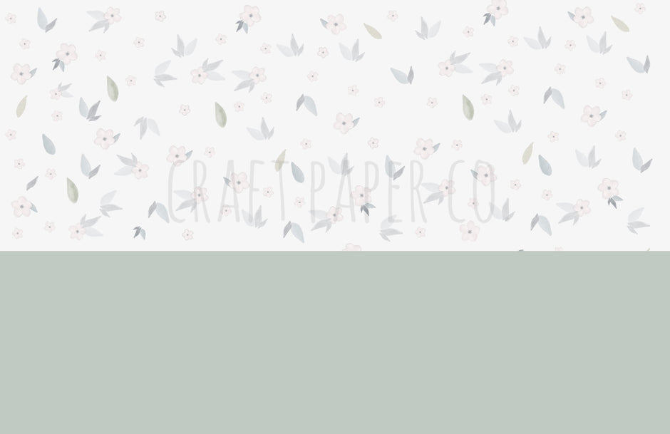 Suluboya Bohem Çiçekler Çocuk Odası Duvar Sticker — detay görünümü 4 | Craft Paper Co