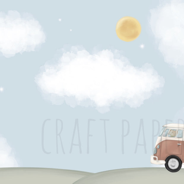 Tatil Duvar Kağıdı — detay görünümü | Craft Paper Co