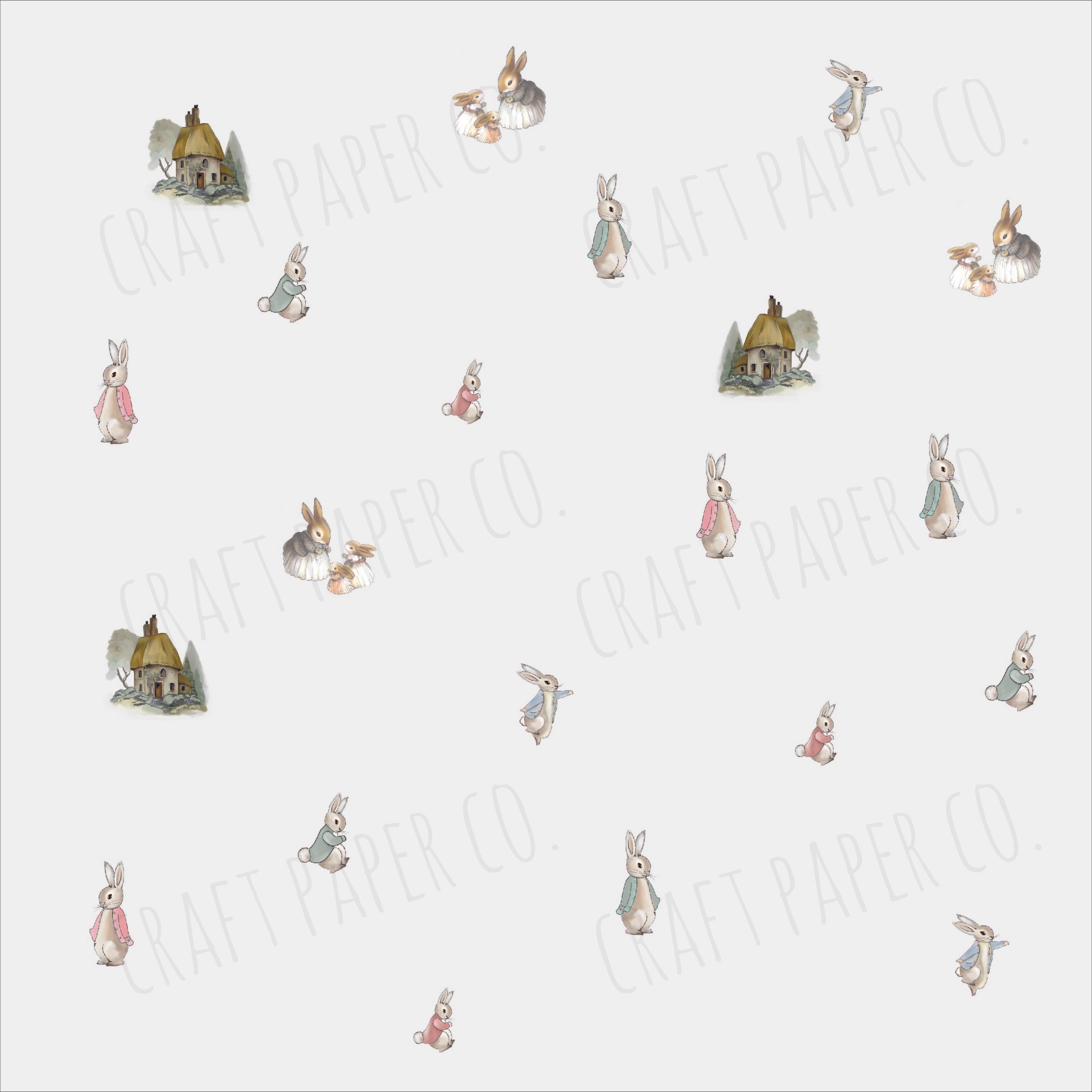Tavşan Peter Masalı Mini Sticker Seti — detay görünümü 4 | Craft Paper Co