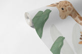 Tropikal Orman Duvar Kağıdı; 94 cm non-woven kağıt rulosunda desen ve doku görünümü | Craft Paper Co