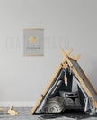 Twinkle Çocuk Odası Posteri — El çizimi çocuk odası posteri | Craft Paper Co