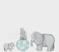 Yavru Filler ve Anneleri Bebek Odası Duvar Sticker — detay görünümü | Craft Paper Co