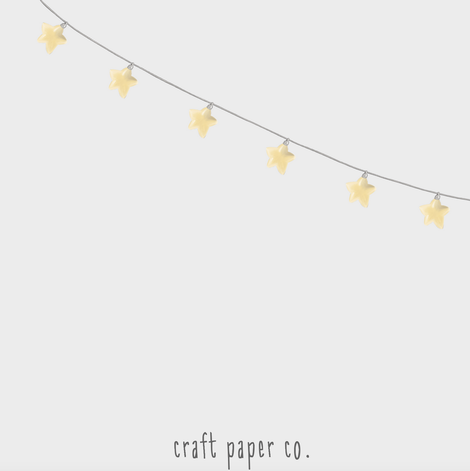 Yıldız Işıklar Çocuk Odası Duvar Sticker — El çizimi çocuk odası duvar sticker | Craft Paper Co